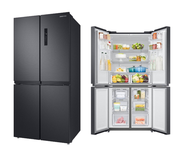Lodówka Samsung RF48A400EB4 EO Multidoor No Frost 179,3cm Grafitowa Stal Kostkarka Twistowa AI 488L - 1264809 - zdjęcie 2
